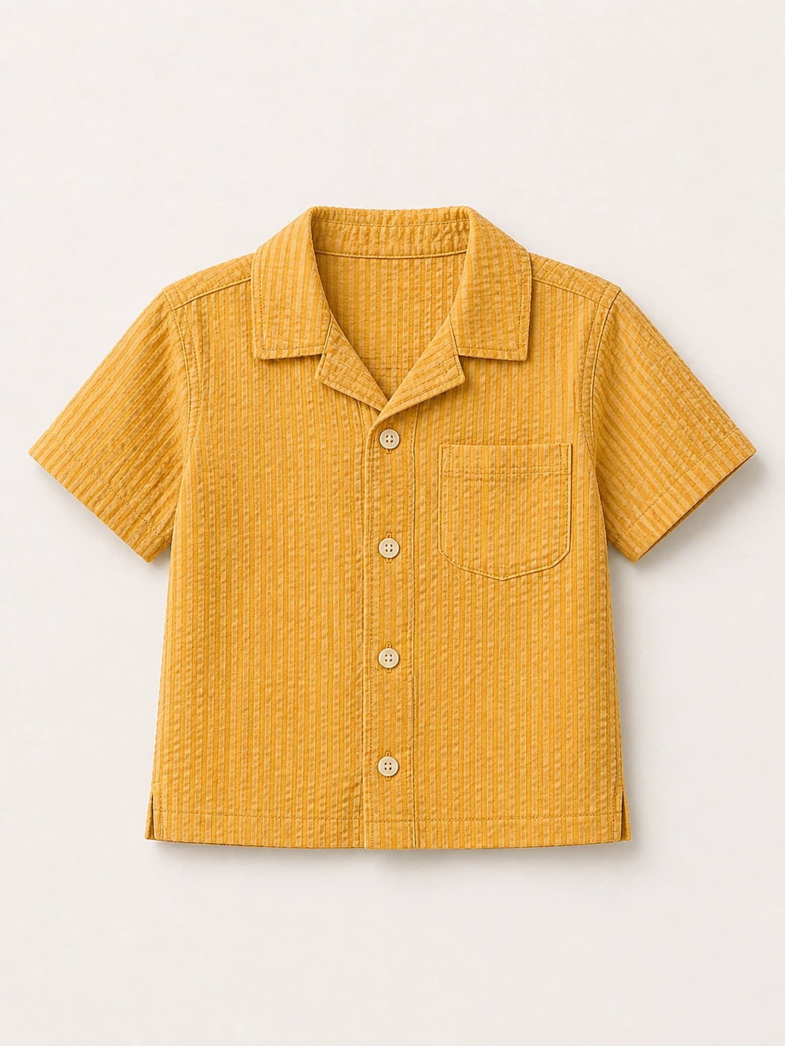 Camp-Collar Tops for Kids