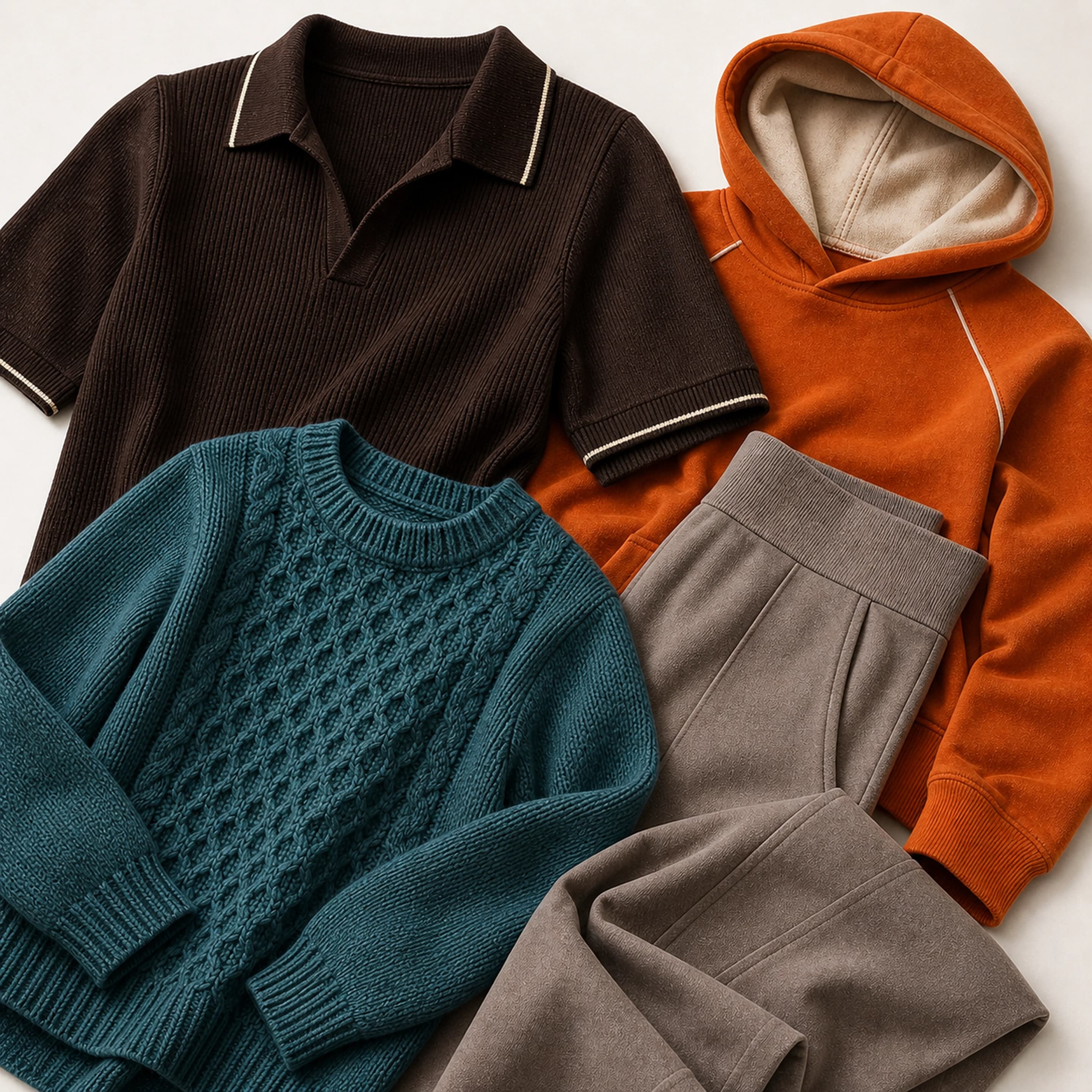 Knits — Jersey, knit tops, fleece & lounge